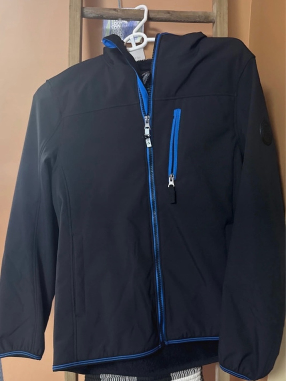 Kids fall coat.  Fleece lined